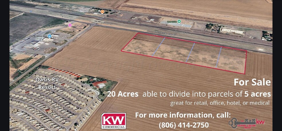0 W IH 40, Amarillo, TX à vendre - Aérien – Image 1 sur 1