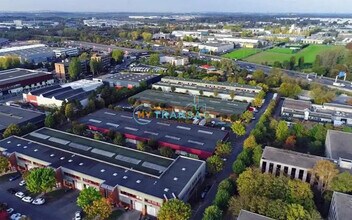 Le Blanc-Mesnil, SSD - Vue aérienne vue de carte