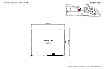 22333 Pacific Coast Hwy, Malibu, CA à louer Plan d’étage– Image 1 sur 1