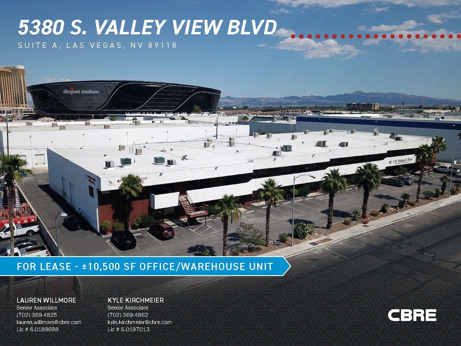 5380 S Valley View Blvd, Las Vegas, NV à louer Aérien– Image 1 sur 6