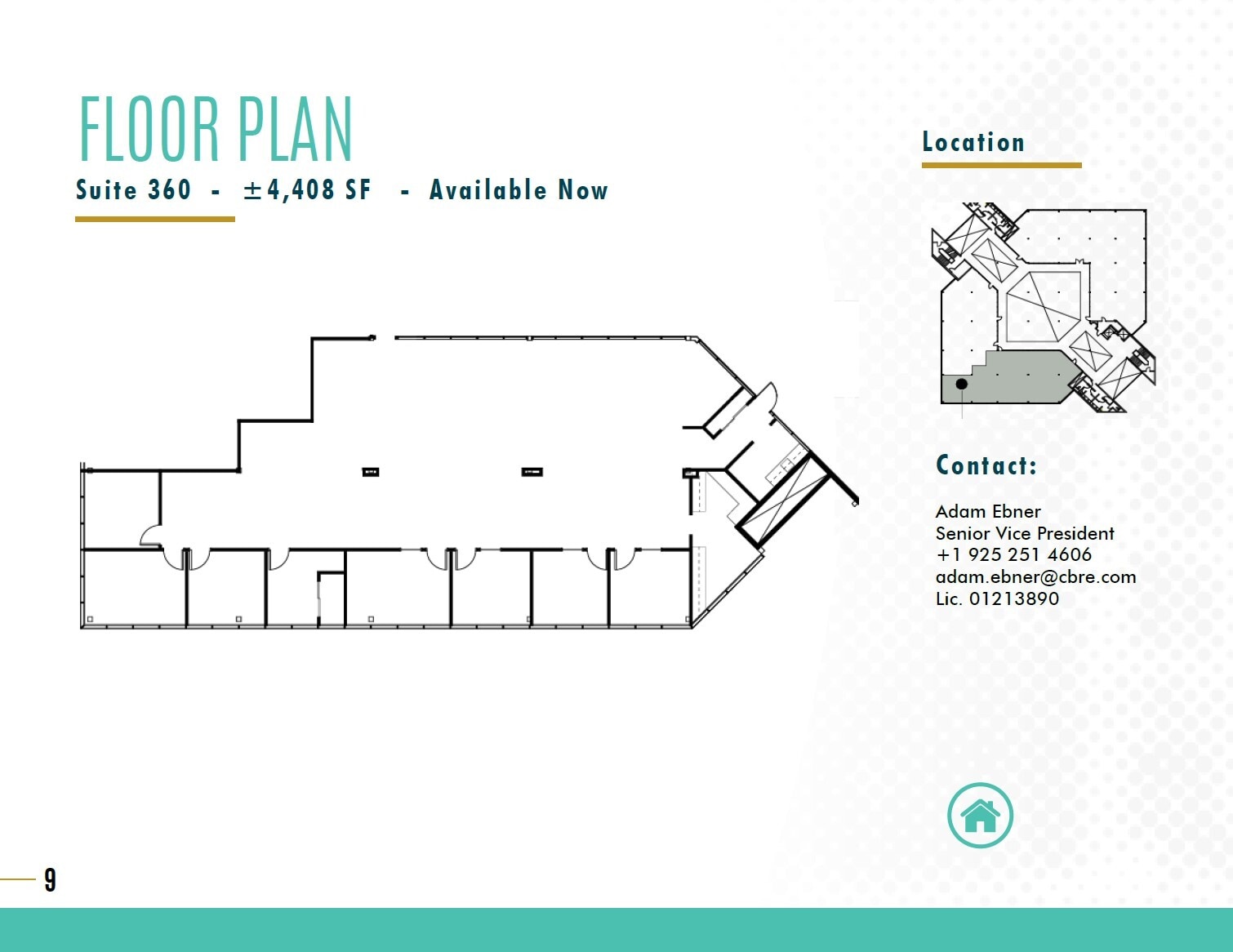 2333 San Ramon Valley Blvd, San Ramon, CA à louer Plan d’étage– Image 1 sur 1