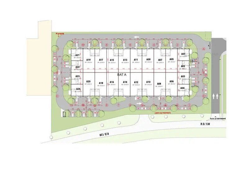 Local d'activités dans Soufflenheim à vendre - Plan de site – Image 3 sur 3