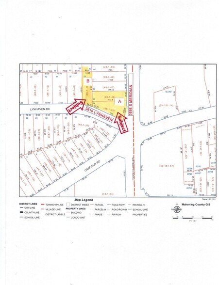 S Meridian Rd, Youngstown, OH à vendre - Plan de site – Image 2 sur 2