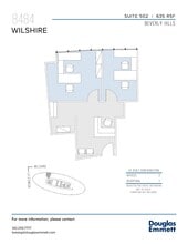 8484 Wilshire Blvd, Beverly Hills, CA à louer Plan d’étage– Image 1 sur 1