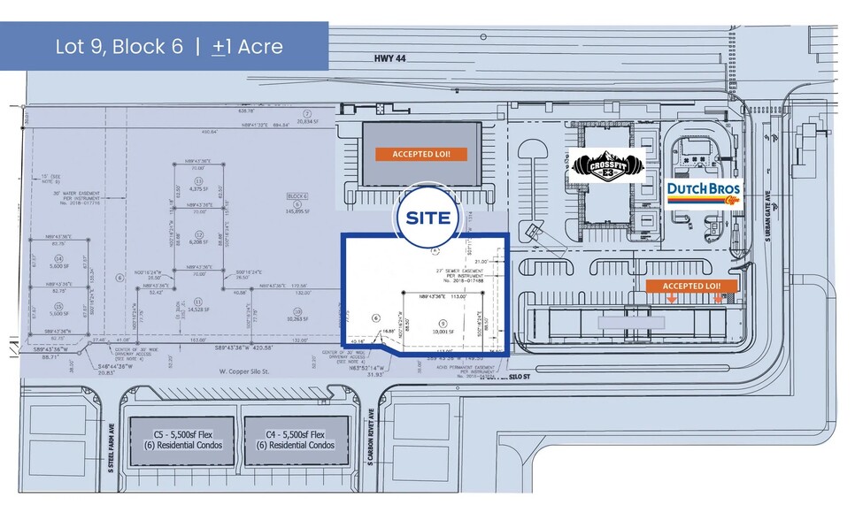 2505 W State St, Eagle, ID à vendre - Plan de site – Image 2 sur 3