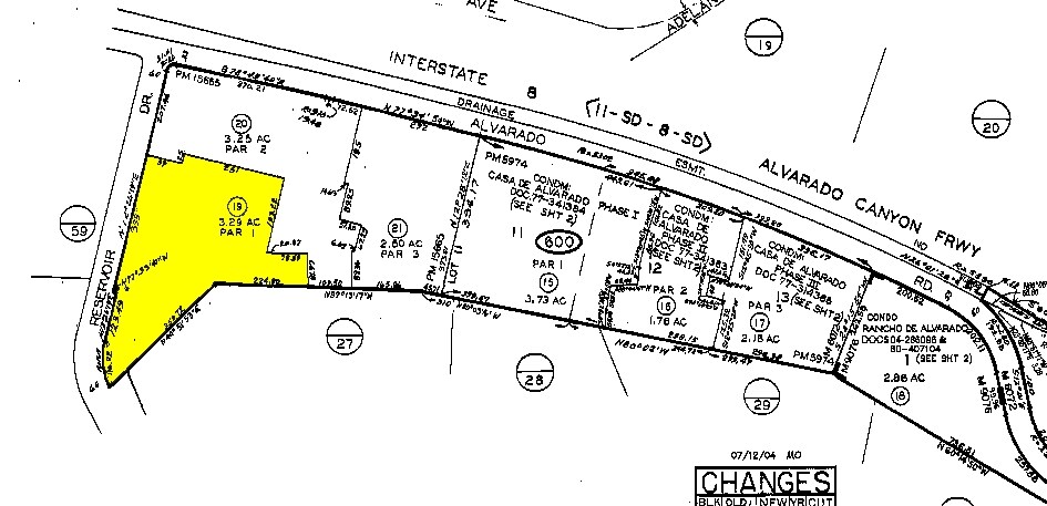 5555 Reservoir Dr, San Diego, CA à louer - Plan cadastral – Image 2 sur 8