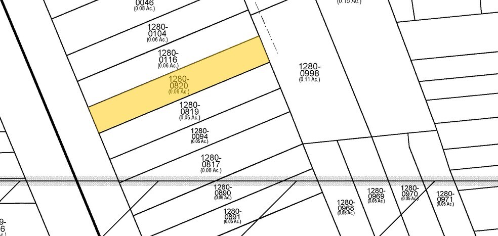 1641 Wisconsin Ave NW, Washington, DC à vendre - Plan cadastral – Image 2 sur 3