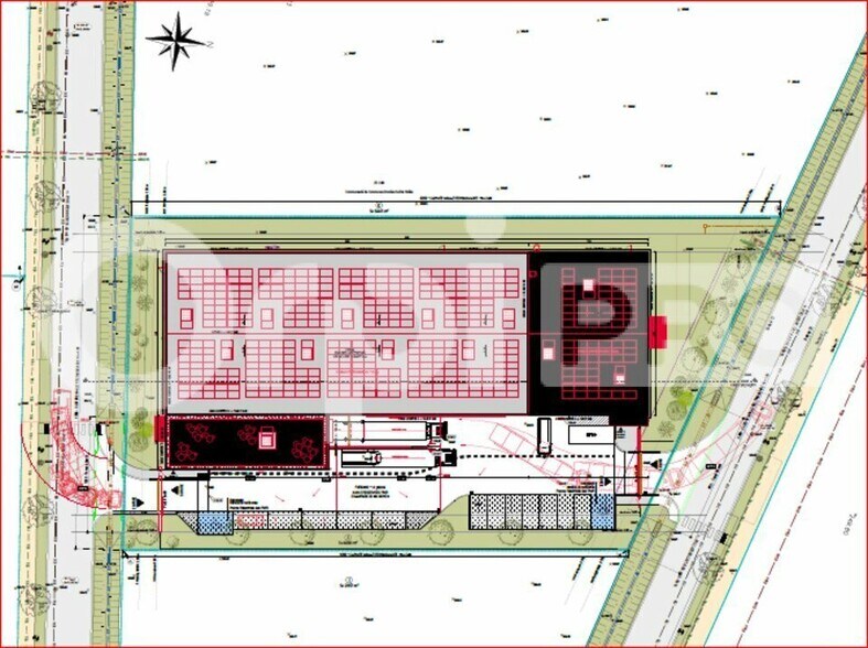 Local d’activités dans Fareins à louer - Plan de site – Image 2 sur 9