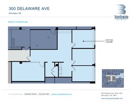 300 Delaware Ave, Wilmington, DE à louer Plan de site– Image 1 sur 1