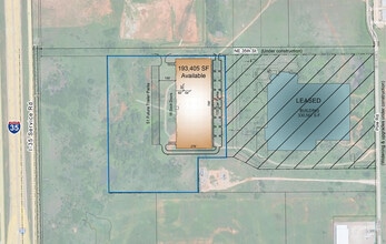 NE 35th St. & S Pole Rd., Moore, OK à louer Plan de site– Image 2 sur 3