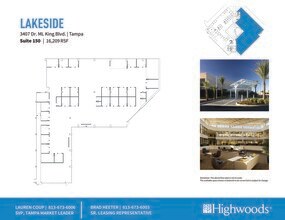 3407 W Dr Martin Luther King Jr Blvd, Tampa, FL à louer Plan d’étage– Image 1 sur 1