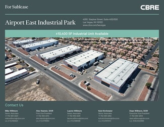Plus de détails pour 4955 Steptoe St, Las Vegas, NV - Industriel/Logistique à louer