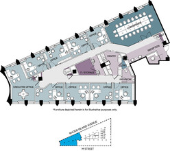 1730 Rhode Island Ave NW, Washington, DC à louer Plan d’étage– Image 1 sur 2