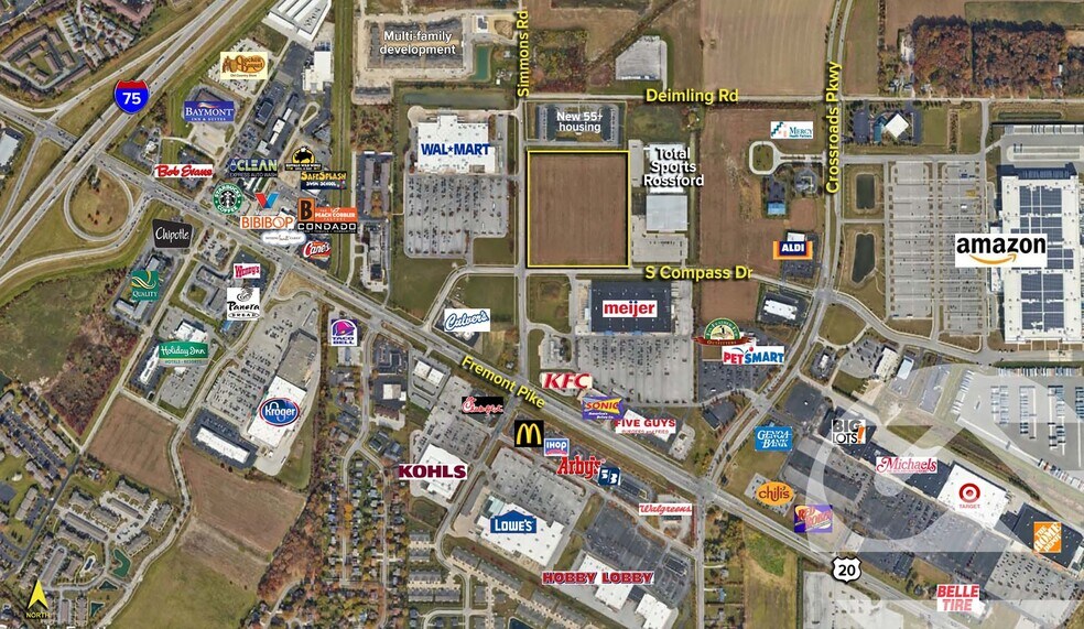 10180 Fremont Pike, Perrysburg, OH à vendre - Photo de l’immeuble – Image 1 sur 2