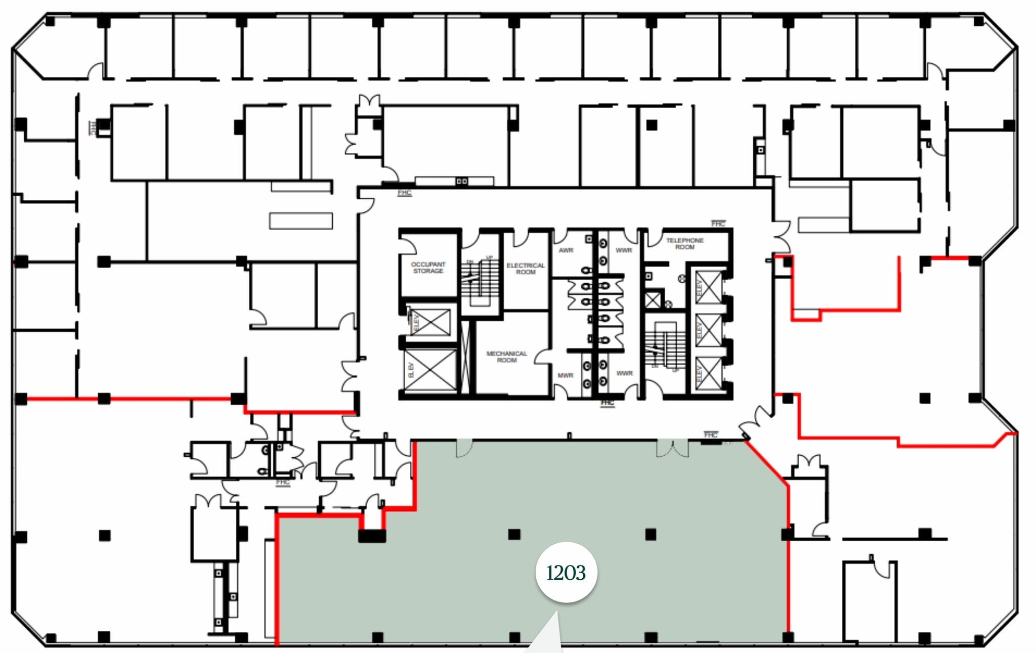 555 Richmond St W, Toronto, ON à louer Plan d’étage– Image 1 sur 1