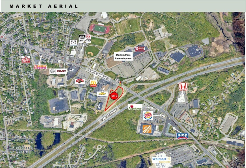 1 Main St, Tewksbury, MA à louer - Aérien – Image 3 sur 3