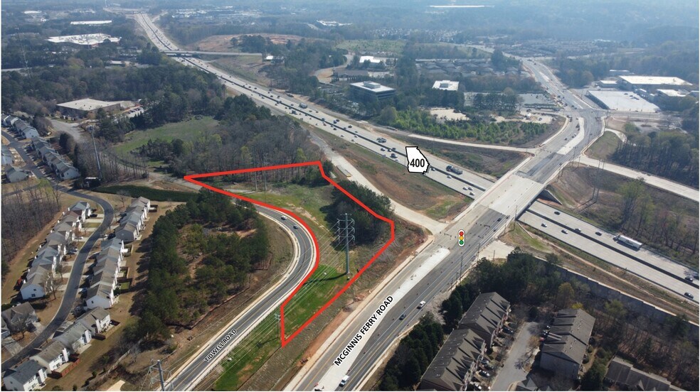 McGinnia Ferry Rd & Tidewell Rd, Alpharetta, GA à louer - Photo de l’immeuble – Image 1 sur 7