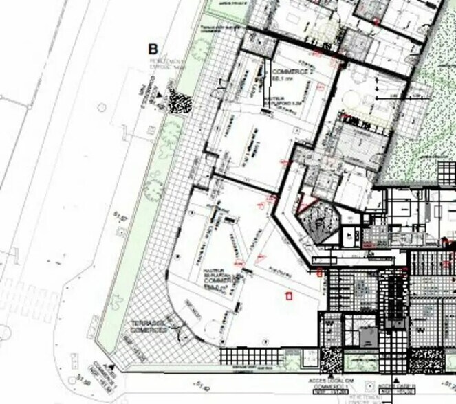 Local commercial dans Aulnay-sous-Bois à vendre - Plan d’étage – Image 3 sur 4