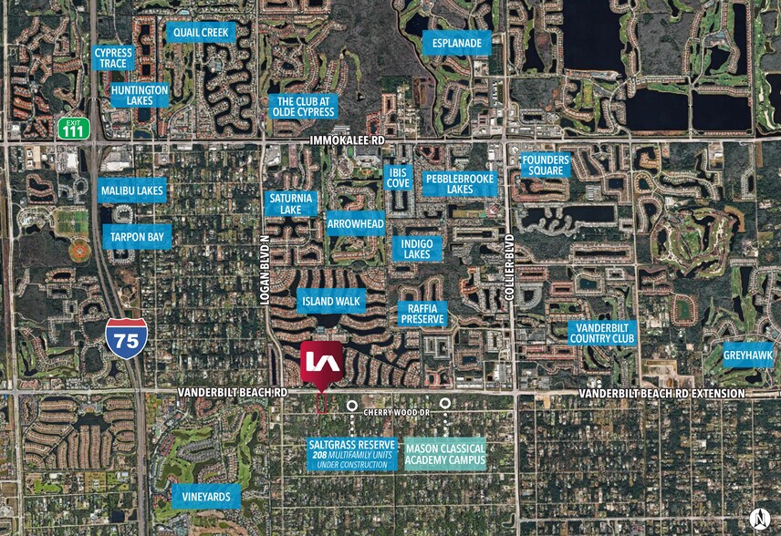 5253 Cherry Wood Dr, Naples, FL à vendre - Aérien – Image 3 sur 3