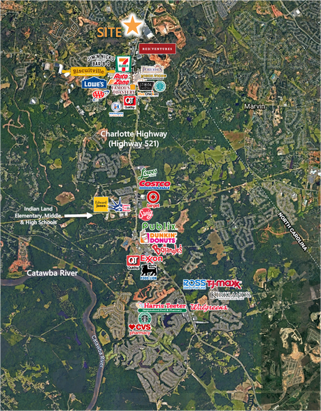 9939 Sandra Ln, Indian Land, SC à vendre - Photo de l’immeuble – Image 2 sur 2