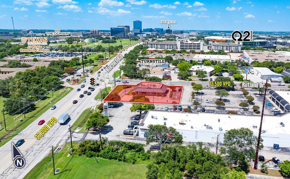 9825 Burnet Rd, Austin, TX à louer - Photo de l’immeuble – Image 1 sur 4