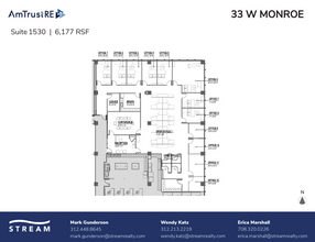 33 W Monroe St, Chicago, IL à louer Plan d’étage– Image 1 sur 1