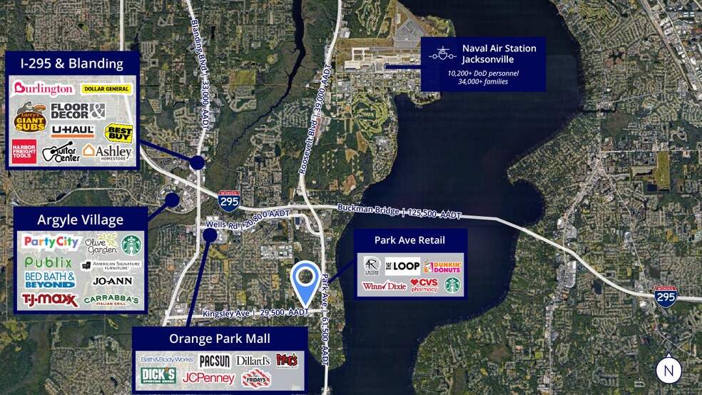 565 Kingsley Ave, Orange Park, FL à vendre - Photo de l’immeuble – Image 2 sur 2