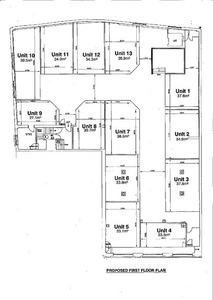 196-198 Soho Rd, Birmingham à louer - Plan d’étage – Image 2 sur 7