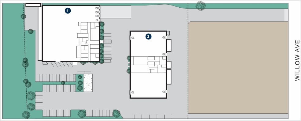 2720 S Willow Ave, Bloomington, CA à louer - Plan de site – Image 3 sur 3