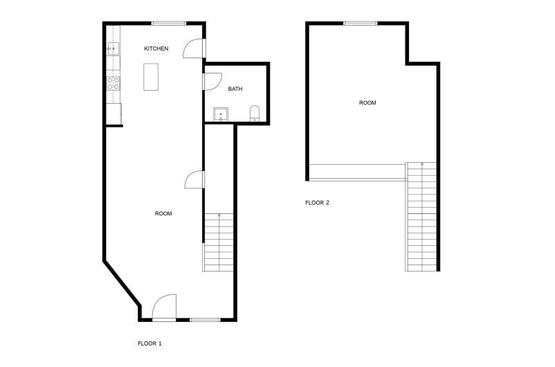 12-14 E Sir Francis Drake Blvd, Larkspur, CA à louer Plan d’étage– Image 1 sur 1