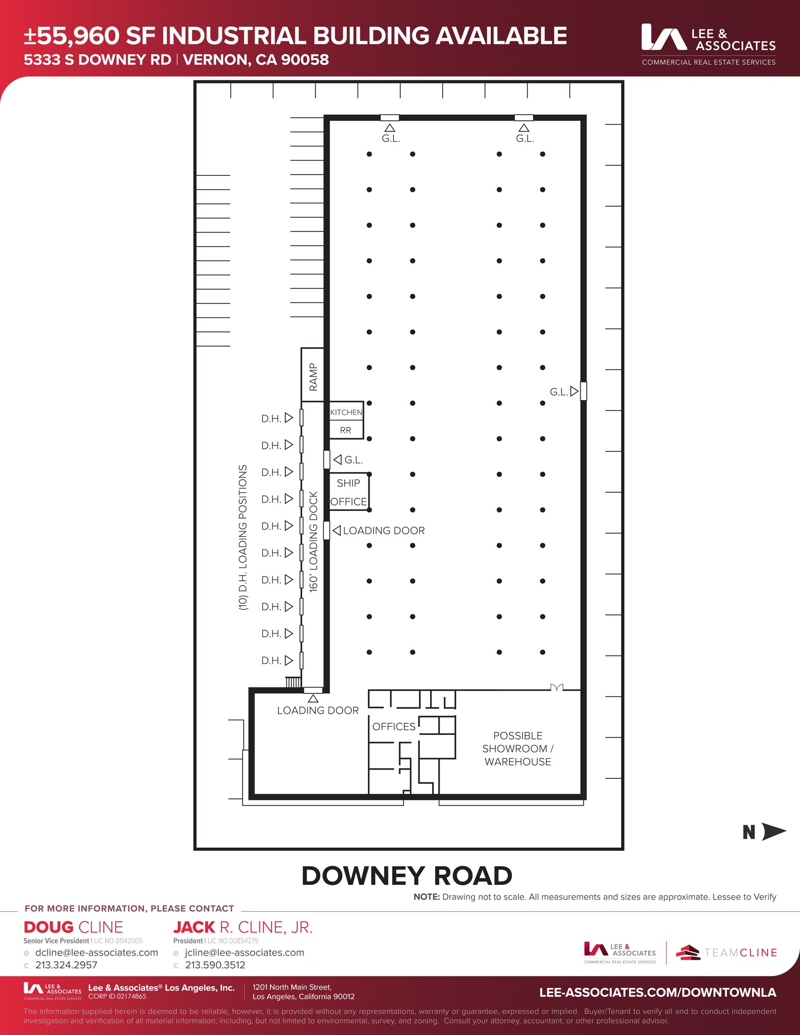 5333 Downey Rd, Vernon, CA à louer Plan de site– Image 1 sur 10