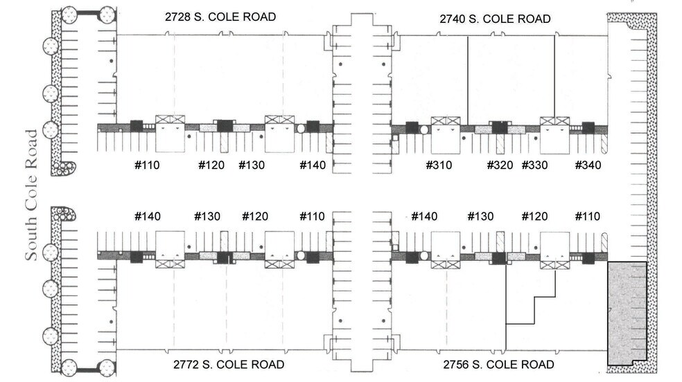 2772 S Cole Rd, Boise, ID à louer - Plan de site – Image 3 sur 3