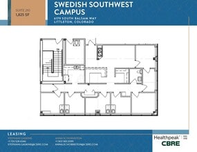 6179 S Balsam Way, Littleton, CO à louer Plan d’étage– Image 1 sur 1