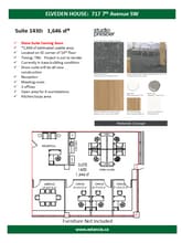 717 7th Ave SW, Calgary, AB à louer Plan d’étage– Image 2 sur 4
