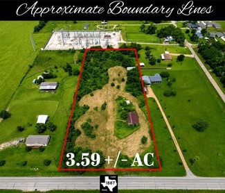 Plus de détails pour 24823 FM 1887 Rd, Hempstead, TX - Terrain à vendre