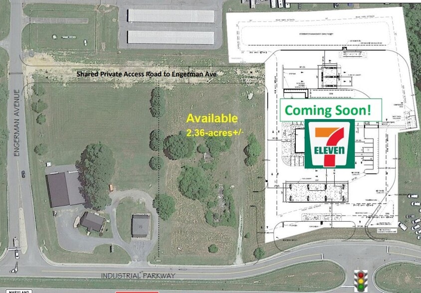 1155 Industrial Pk Wy, Denton, MD à louer - Aérien – Image 2 sur 2