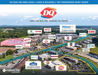 Plus de détails pour 1840 Lee Ave SW, Cullman, AL - Local commercial à vendre