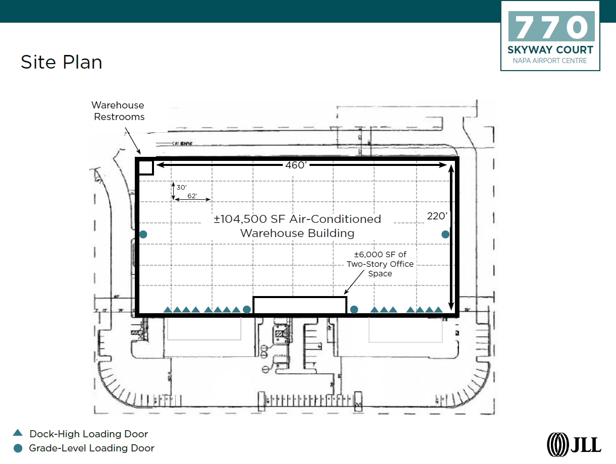 770 Skyway Ct, Napa, CA à louer Plan d’étage– Image 1 sur 1