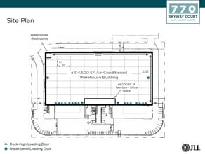 770 Skyway Ct, Napa, CA à louer Plan d’étage– Image 1 sur 1