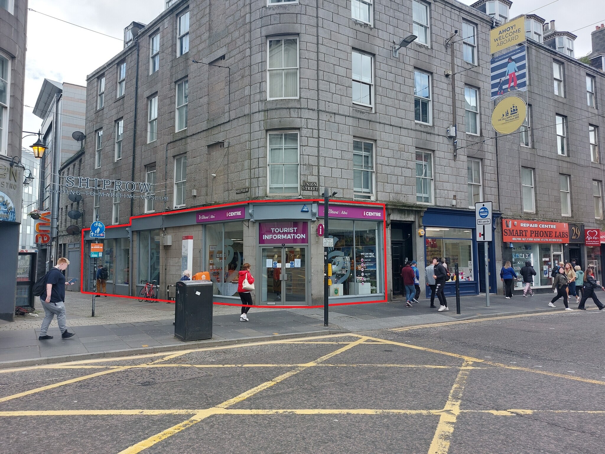 23 Union St, Aberdeen à louer Photo de l’immeuble– Image 1 sur 5