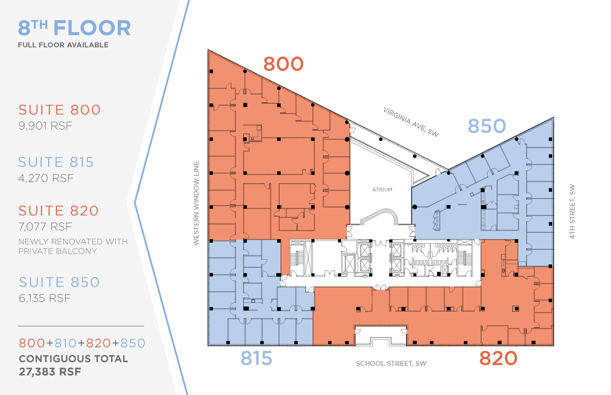 400 Virginia Ave SW, Washington, DC à louer Plan d’étage– Image 1 sur 1