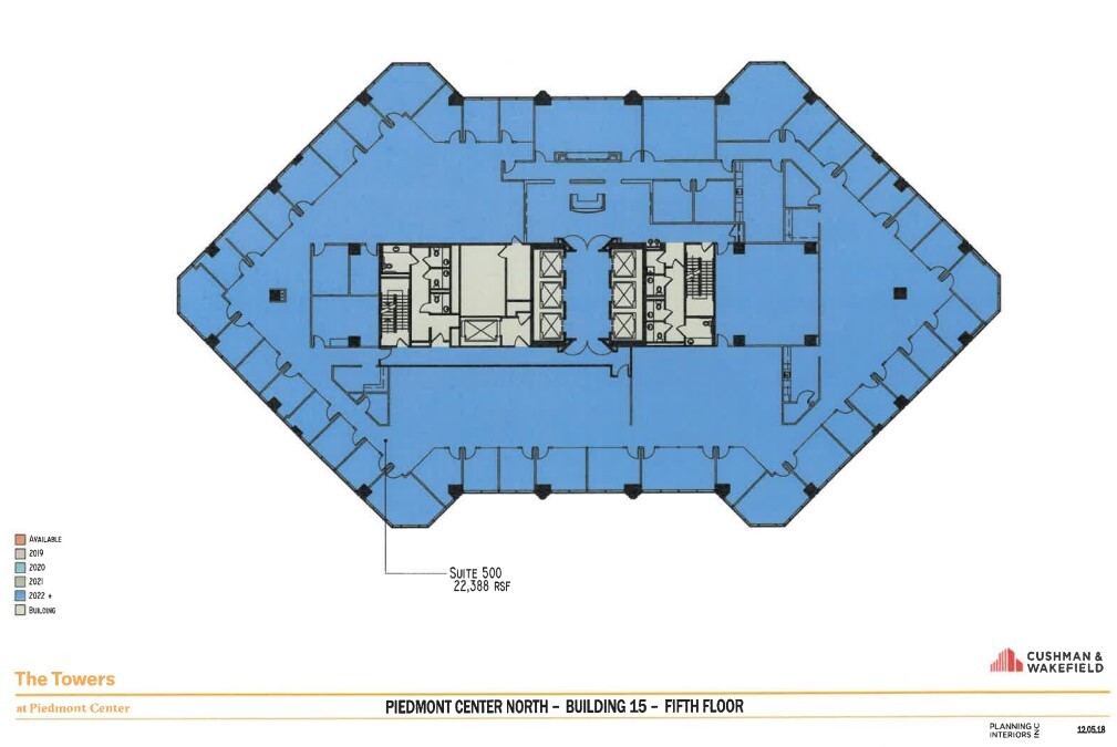 3495 Piedmont Rd NE, Atlanta, GA à louer Plan d’étage– Image 1 sur 1