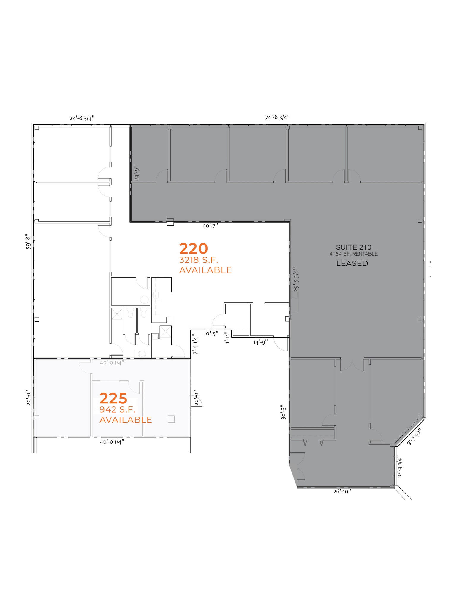 555 Waters Edge, Lombard, IL à louer Plan d’étage– Image 1 sur 1
