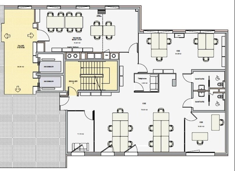 44 Cours Suchet, Lyon à louer - Plan d’étage – Image 2 sur 16