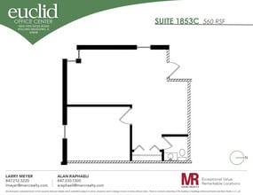 1803 Hicks Rd, Rolling Meadows, IL à louer Plan d’étage– Image 1 sur 1