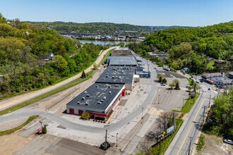 286-300 Corliss St, Pittsburgh, PA - VUE AÉRIENNE  vue de carte