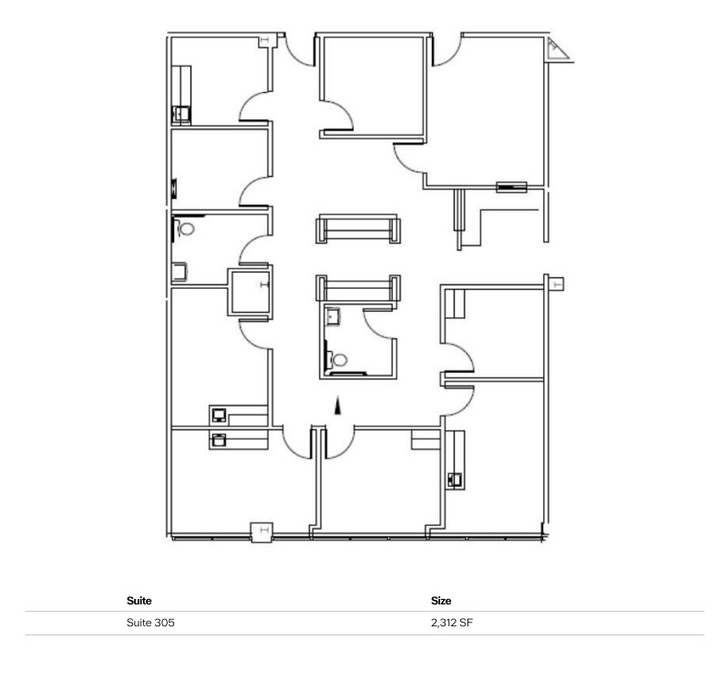 4510 Medical Center Dr, McKinney, TX à louer Plan d’étage– Image 1 sur 1