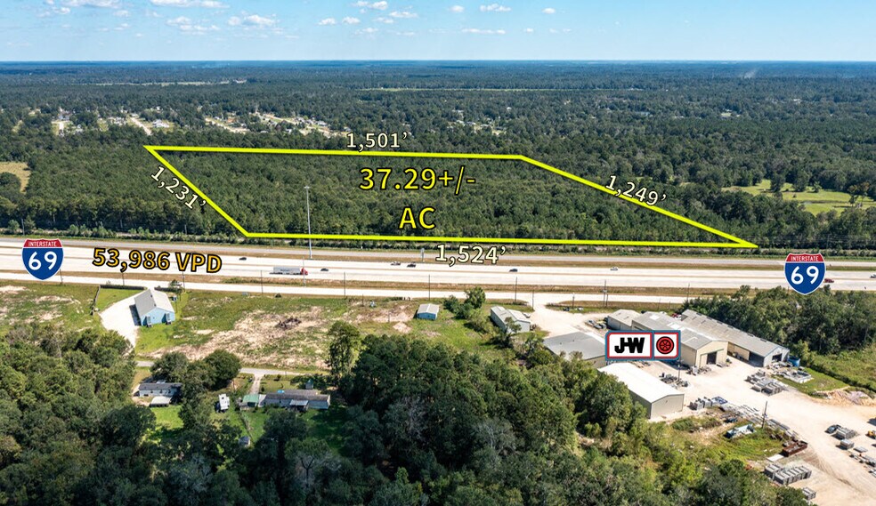 0 Hwy 59 & Midline rd rd, Splendora, TX à vendre - Photo de l’immeuble – Image 1 sur 4