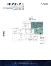 19016 Stone Oak Pky, San Antonio, TX à louer Plan d’étage– Image 2 sur 2