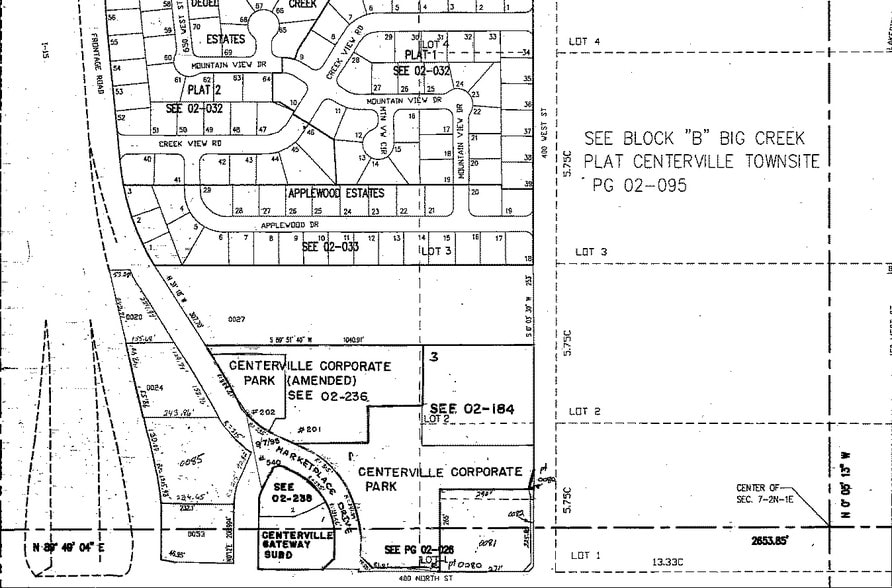 707 W 700 S, Woods Cross, UT à vendre - Plan cadastral – Image 2 sur 2